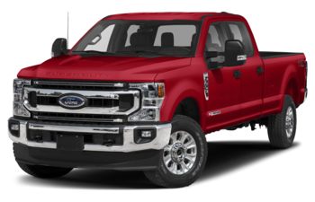 2022 Ford F-350 - Vermillion Red