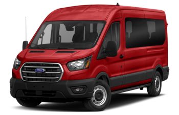 2021 Ford Transit-350 Passenger - Race Red