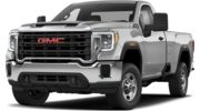 Front side view of GMC Heavy Duty