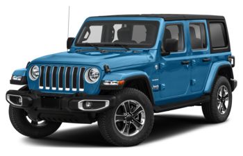 2022 Jeep Wrangler Unlimited - Hydro Blue Pearl