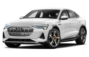 2022 Audi e-tron S - Glacier White Metallic