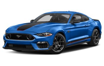 2021 Ford Mustang - Velocity Blue Metallic