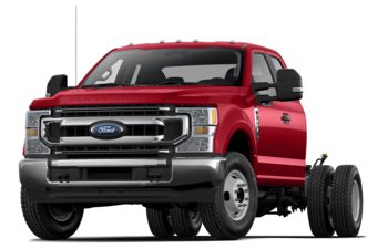 2022 Ford F-350 Chassis - Vermillion Red
