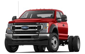 2022 Ford F-550 Chassis - Race Red