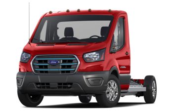 2022 Ford E-Transit-350 Cutaway - Race Red