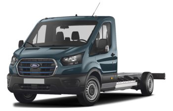 2023 Ford E-Transit-350 Cab Chassis - Blue Metallic