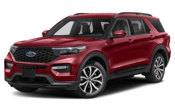 2022 Ford Explorer - Rapid Red Metallic Tinted Clearcoat