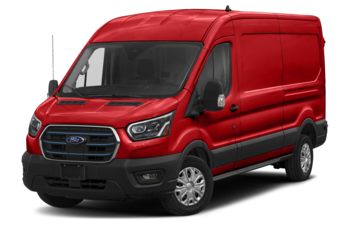 2023 Ford E-Transit-350 Cargo - Race Red