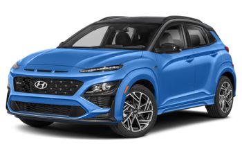 2022 Hyundai Kona - Surfy Blue w/Phantom Black Roof