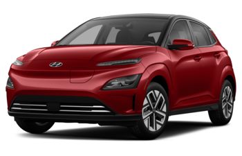 2022 Hyundai Kona Electric - Pulse Red w/Phantom Black Roof