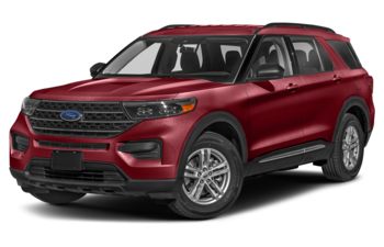 2024 Ford Explorer - Rapid Red Metallic Tinted Clearcoat
