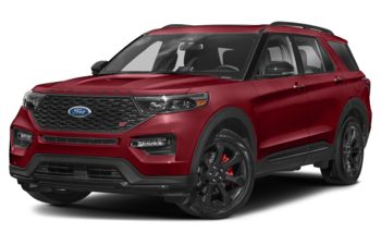 2023 Ford Explorer - Rapid Red Metallic Tinted Clearcoat