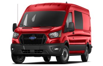 2023 Ford Transit-250 Crew - Race Red