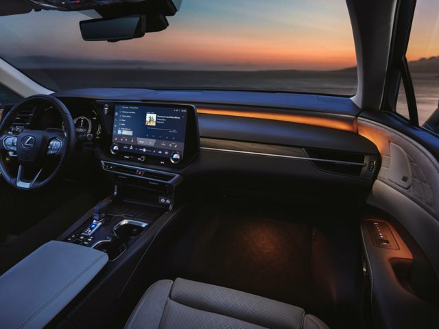 2025 Lexus RX Interior