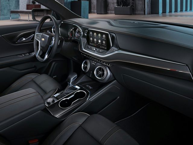 2020 Chevrolet blazer interior