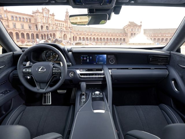 2021 Lexus LC Front Seat