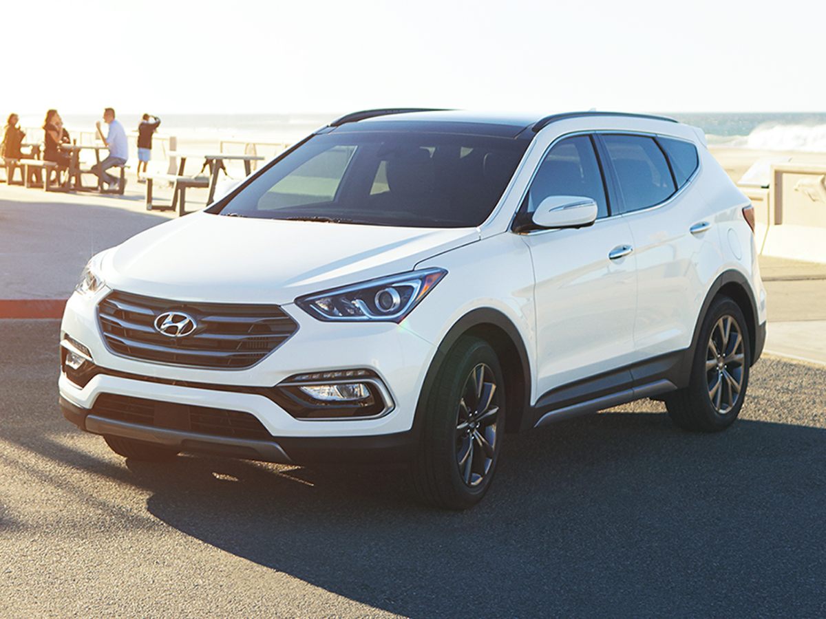 used 2018 Hyundai Santa Fe Sport car, priced at $11,911