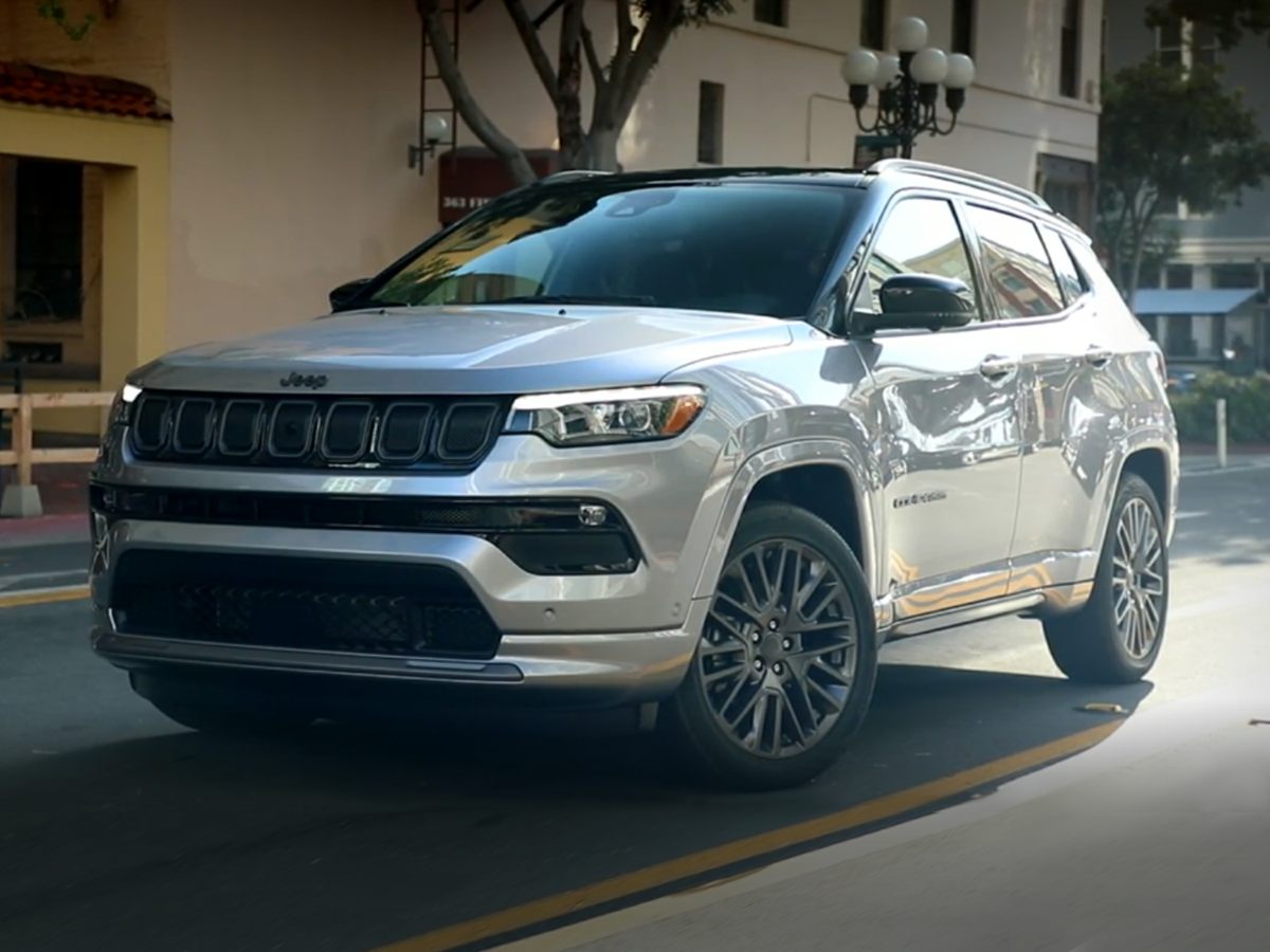 used 2022 Jeep Compass car, priced at $24,000
