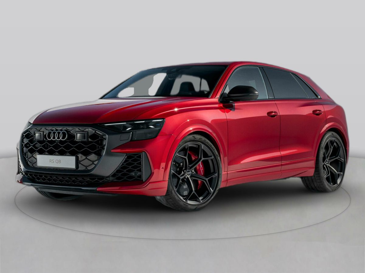 new 2025 Audi RS Q8 performance car, priced at $145,985