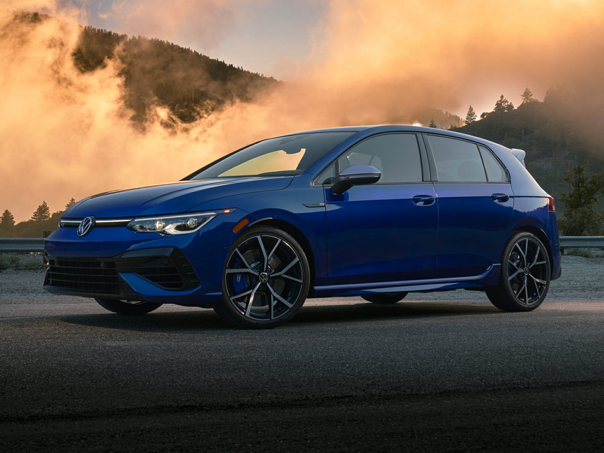 new 2024 Volkswagen Golf R car, priced at $48,641